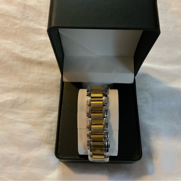 Men’s Techno Marine two tone watch Steel Manta Swiss parts movement - Picture 2 of 2